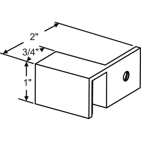 Shower Sleeve Over Glass Clamp